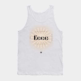 Open your Mouth and Smile As If You Want to Say Eeee Face Yoga Tank Top